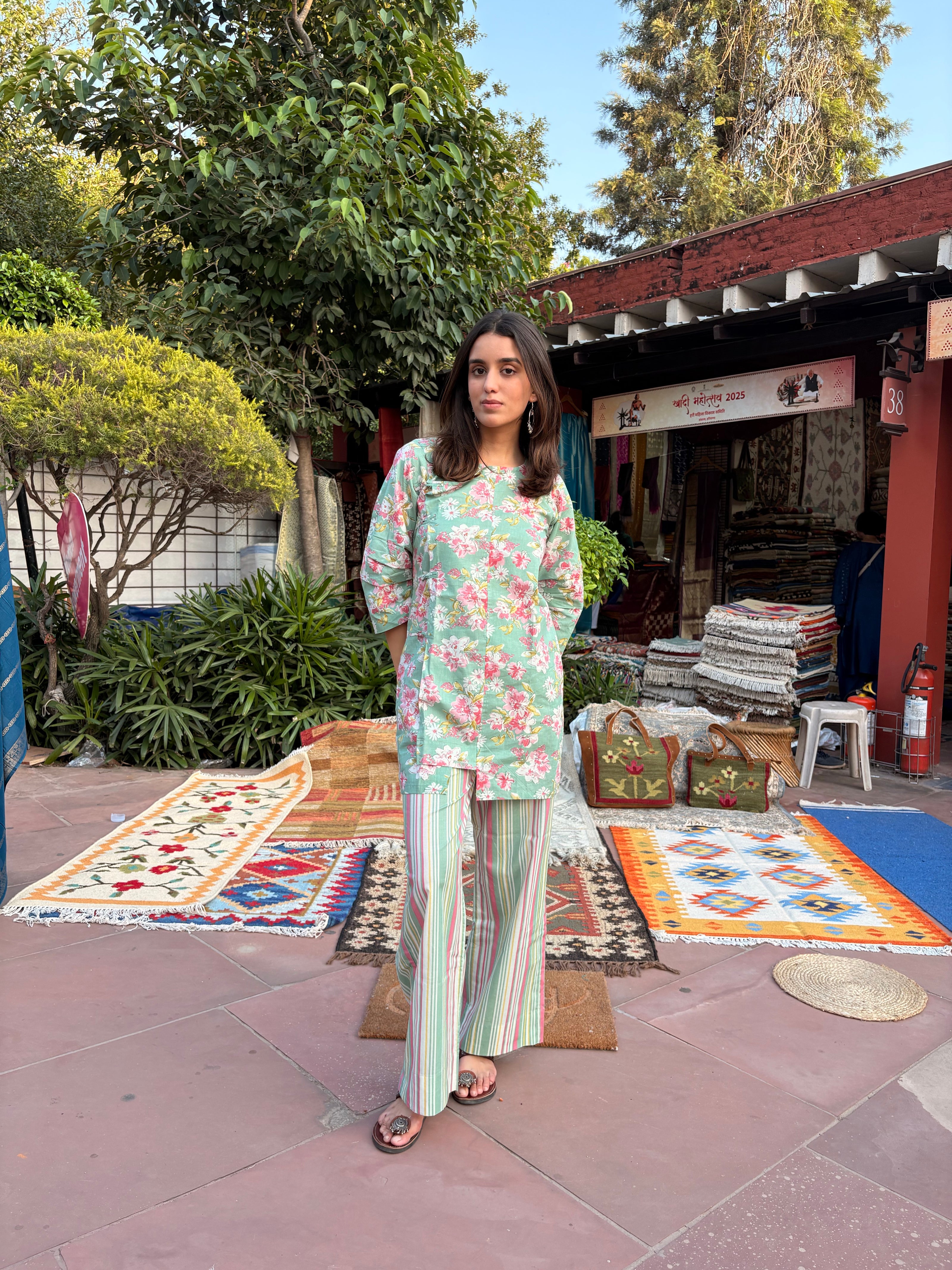 Mint Bloom Co-ord