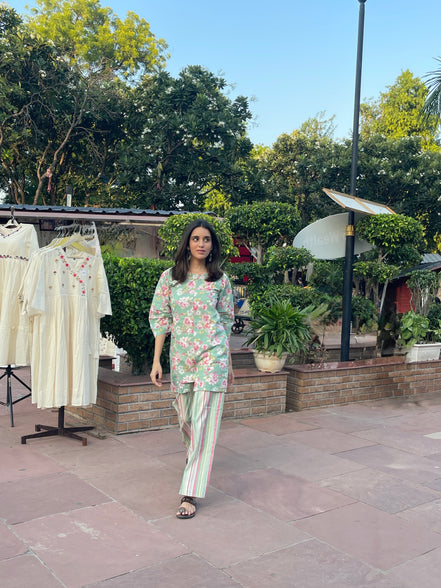 Mint Bloom Co-ord