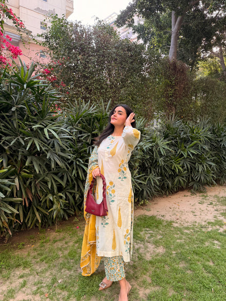 Golden Petal Suit