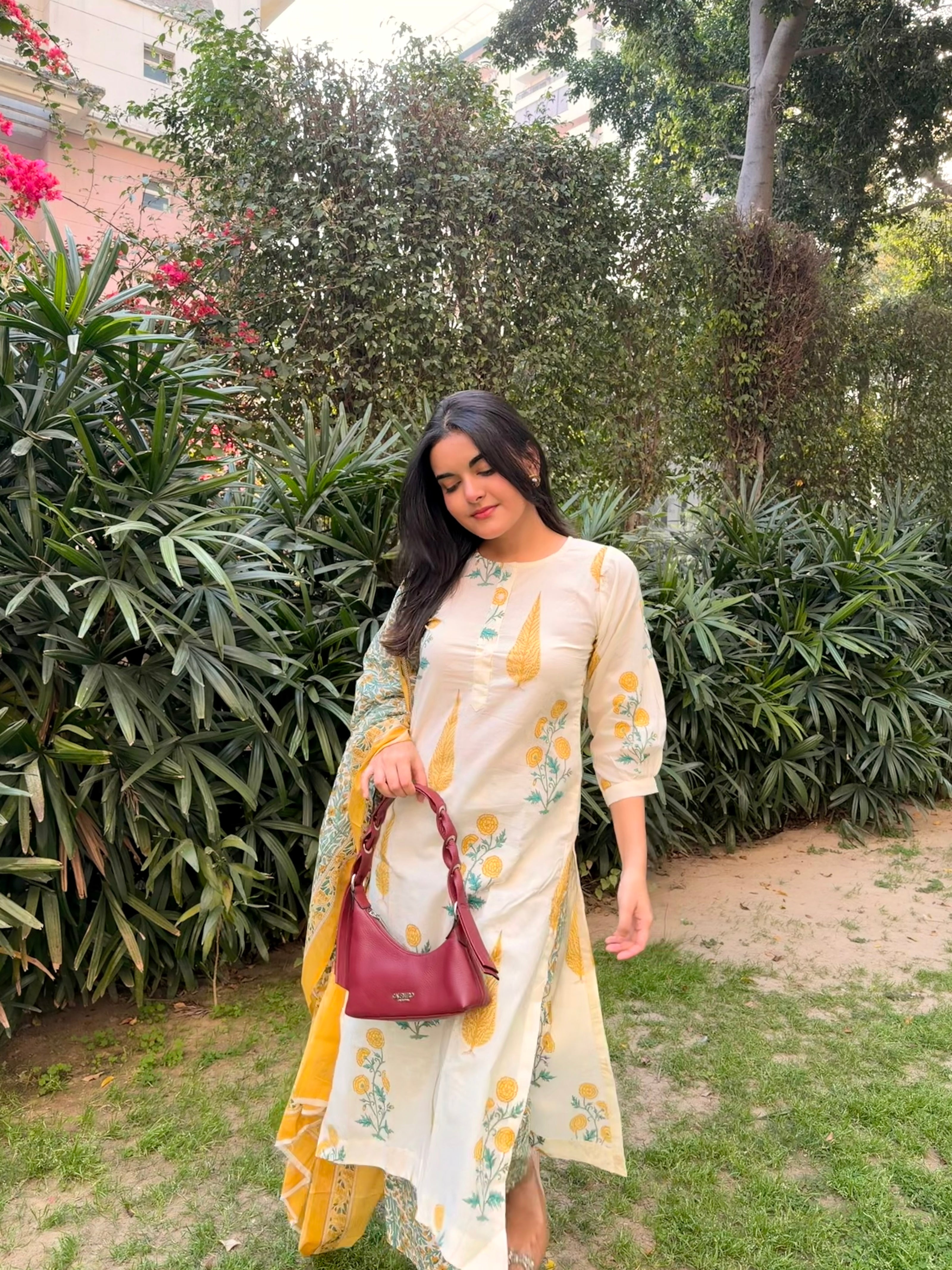 Golden Petal Suit