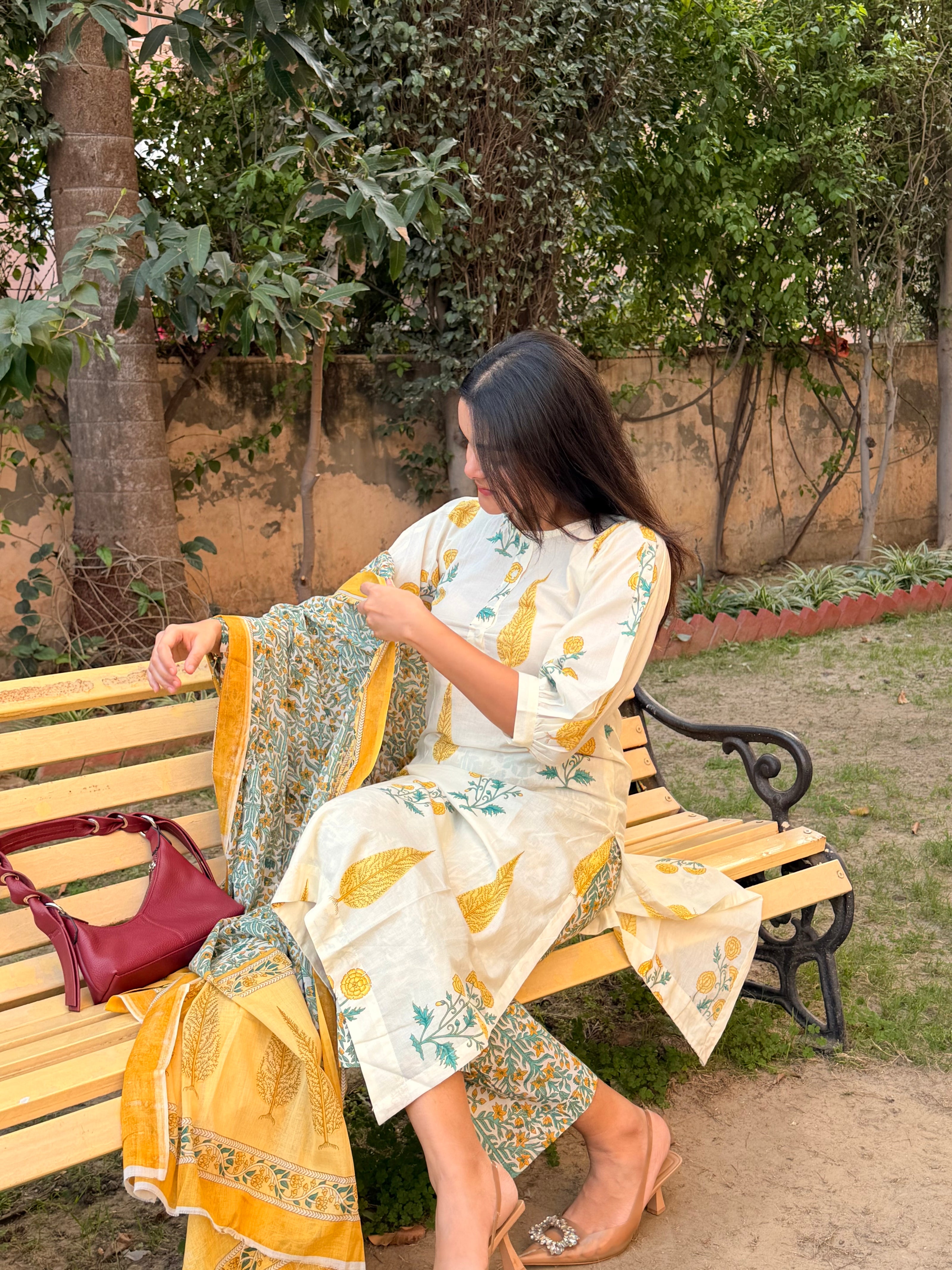 Golden Petal Suit