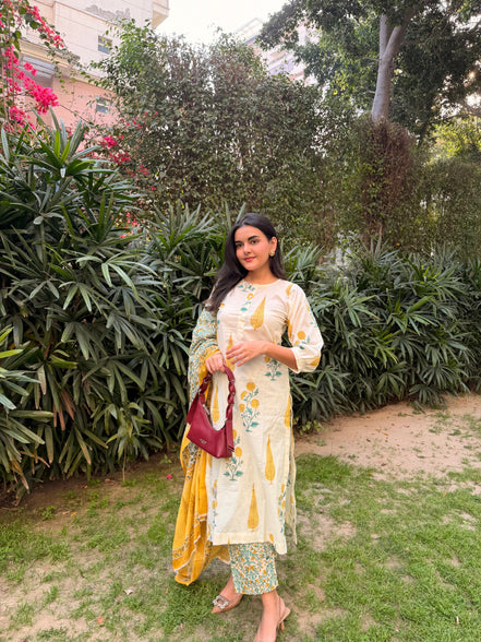 Golden Petal Suit