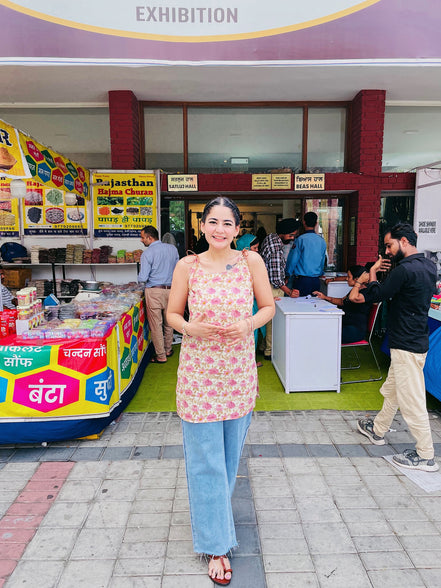 Pastel Bloom Kurti