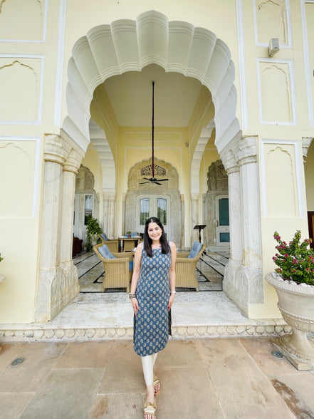 Blue Bliss Kurti