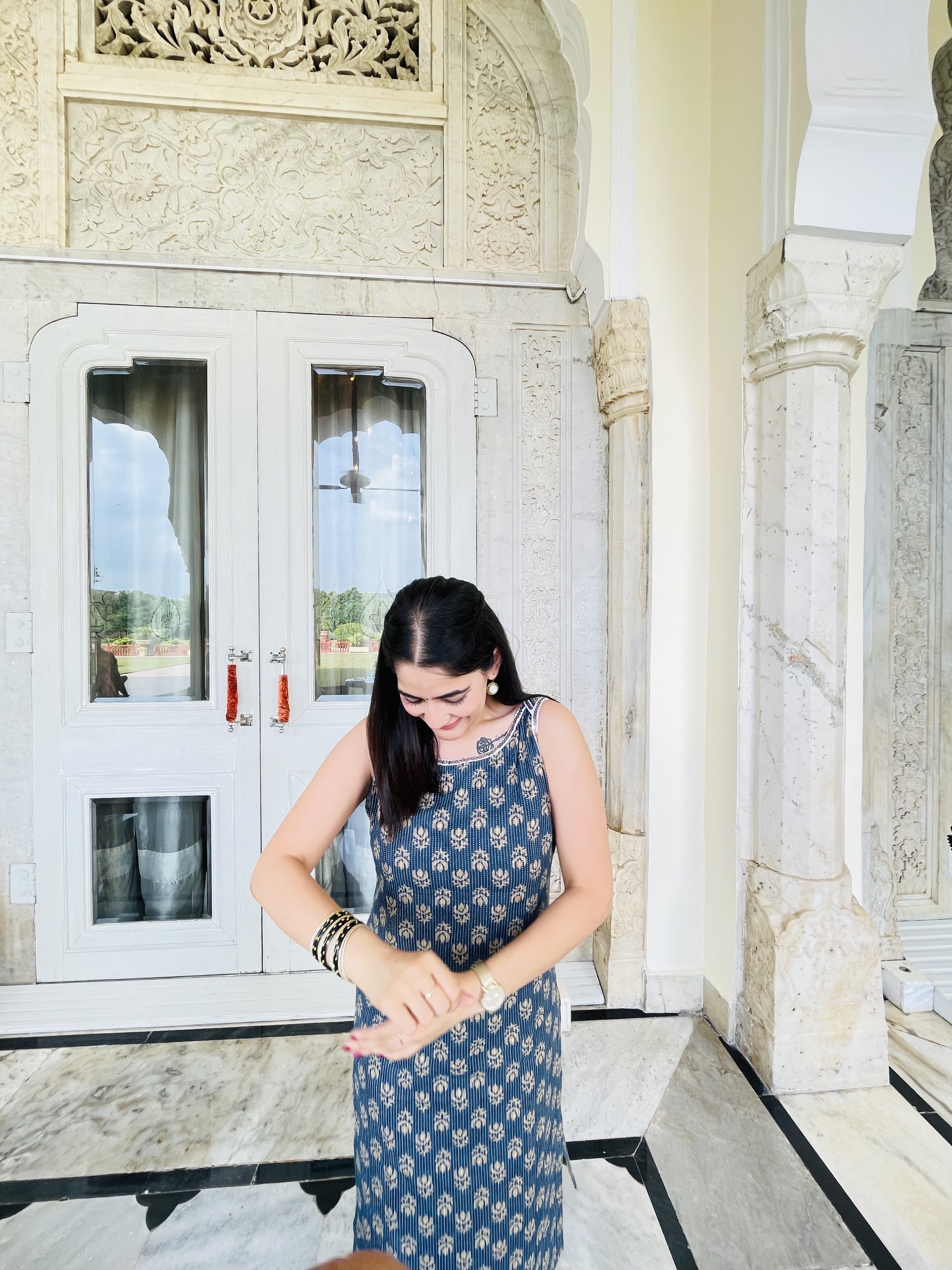 Blue Bliss Kurti