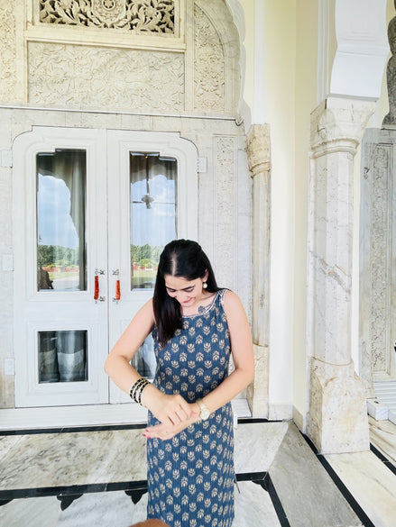 Blue Bliss Kurti