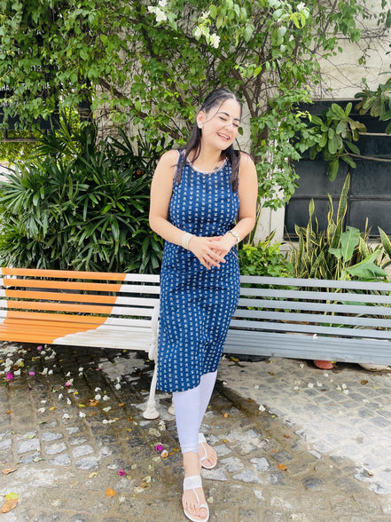 Mystical Indigo Kurti